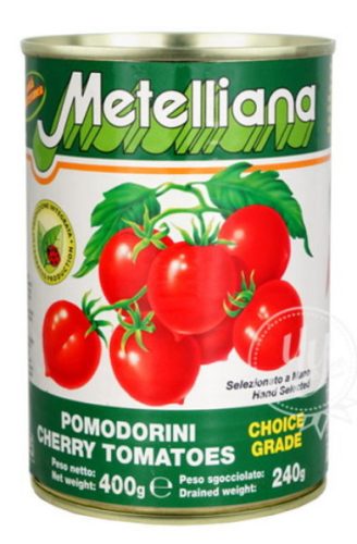 Metelliana hámozott paradicsom,400 g