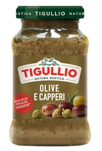 Tigullio pesto olivabogyoval és kapribogyóval, 185 g