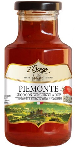 Il Borgo szósz gorgonzola sajttal,520 g
