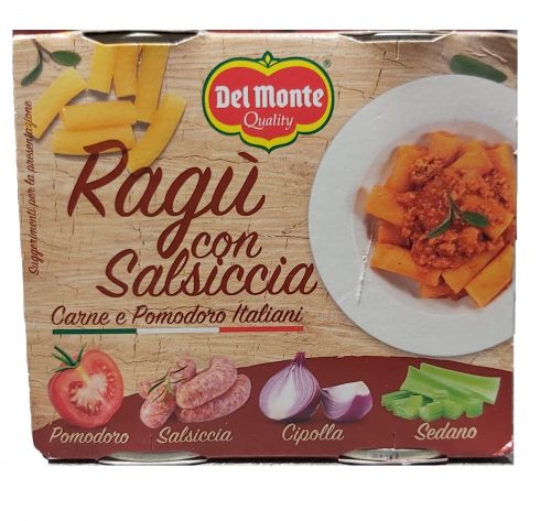 Del Monte kolbászos ragu, 2 x 180 g