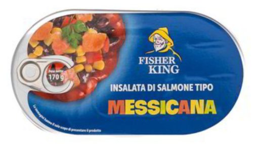 Fisher King mexikói lazac saláta, 170 g
