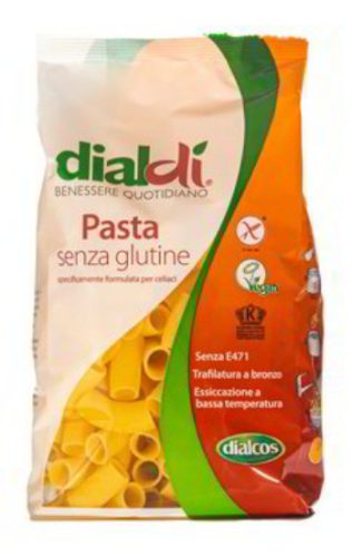 Dialdi rigatoni gluténm. tészta, 500 g