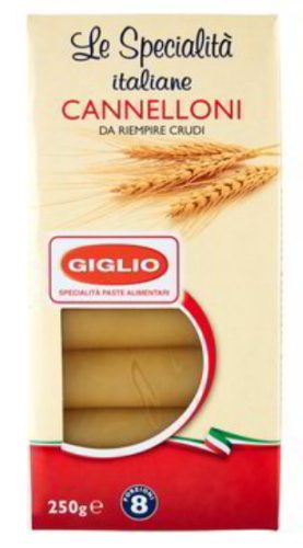 Giglio cannelloni tészta,250g