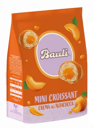 Bauli barackos mini croissant,80g