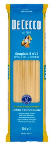 De Cecco N.012 spagetti tészta,500g