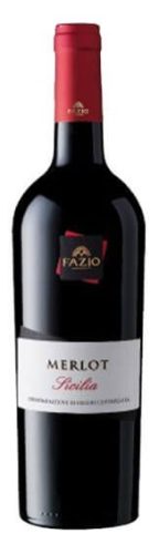 Fazio Merlot száraz vörösbor 0,75L