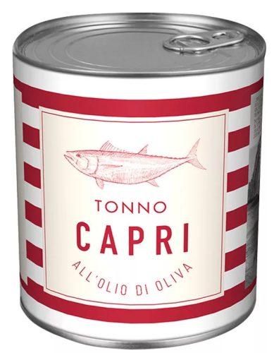 Capri tonhal olivaolajban, 800g