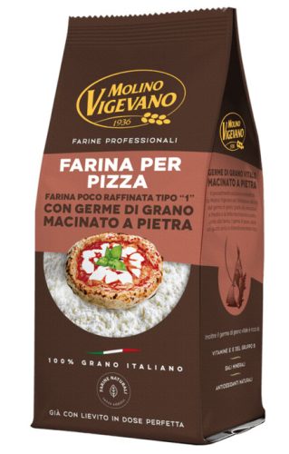 Molino Vigevano Farina per Pizza Tipo 1 pizzaliszt, 500g