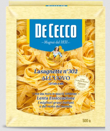 De Cecco Lasagnette tészta, 500g