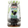 Sacla magozott fekete olivabogyó, 135g