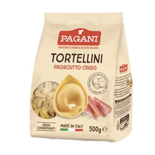 Pagani sonkás tortellini durumlisztből, 500g