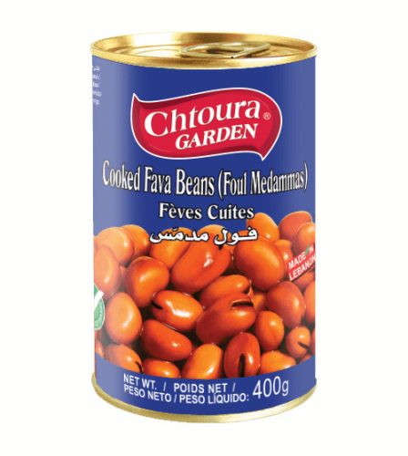 Chtoura Garden főtt fava bab, 400g