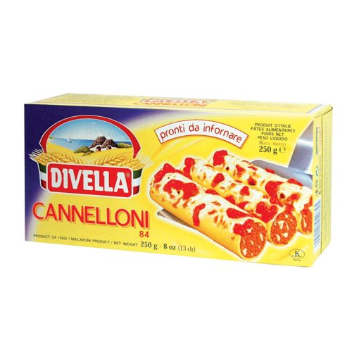 Divella 84 Cannelloni tészta, 250g