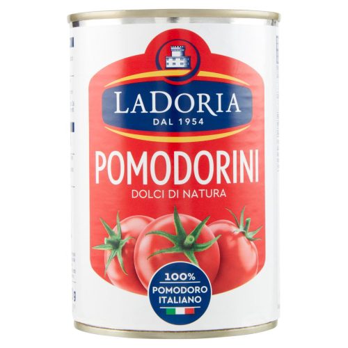 La Doria egész hámozatlan koktélparadicsom, 400g