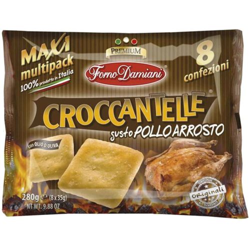 Croccantella sült csirke ízesítésű snack, 8x35g