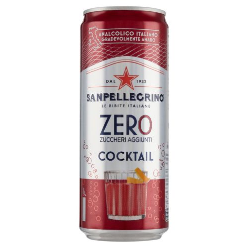 Sanpellegrino Cocktail Zero szénsavas üdítőital, 330ml