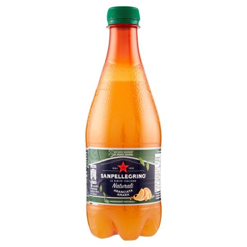 Sanpellegrino Aranciata Amara keserűnarancs szénsavas üdítőital, 450ml