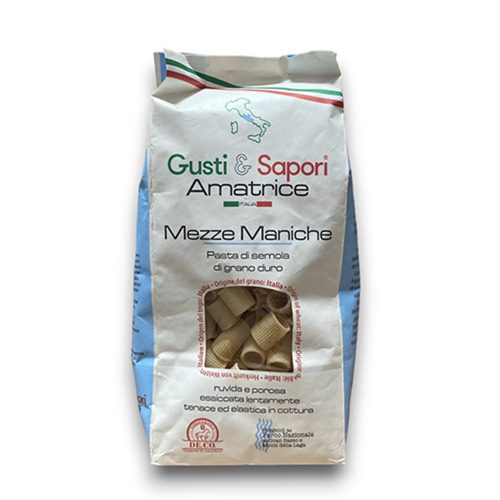 Gusti e Sapori Mezze Maniche fél cső tészta, 500g