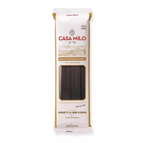 Casa Milo spaghetti tintahal tintával, 500g