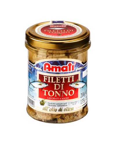 Amati tonhal olivaolajban, 180g