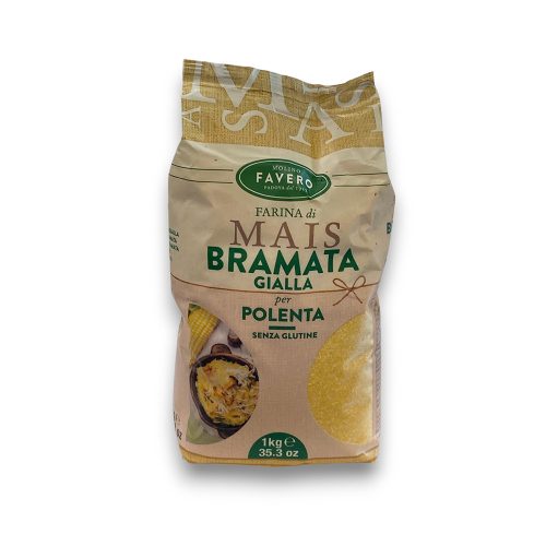 Favero sárga bramata kukoricaliszt polentához, 1kg