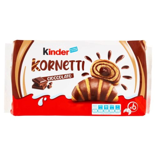 Kinder csokoládés Kornetti x6, 252g