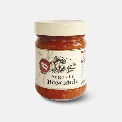 Trattoria Toscana gombás paradicsomos ragu, 200g