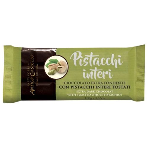 Antico Castello pisztáciás csokoládé, 100g