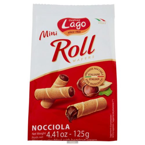 Lago mogyorós mini roll, 125g