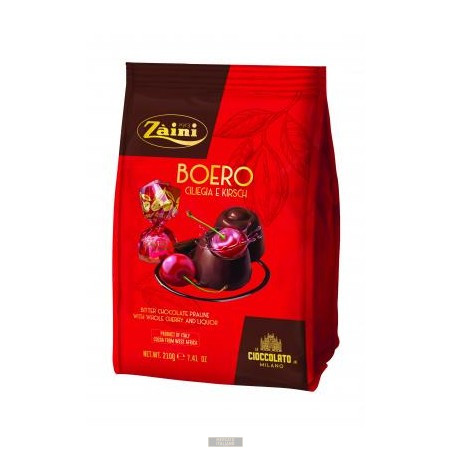 Zaini Boero étcsokoládés praliné, 210g