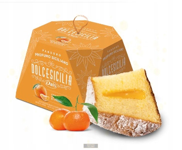 ColceSicilia mandarin töltelékes pandoro, 750g