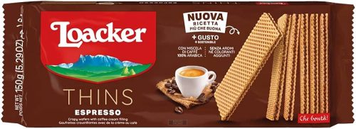 Loacker kávé ízesítésű ostya, 150g