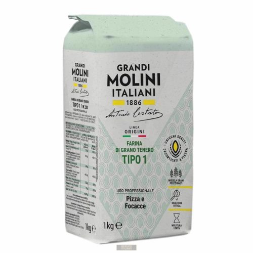 Grandi Molini '1'típusú búzaliszt, 1kg