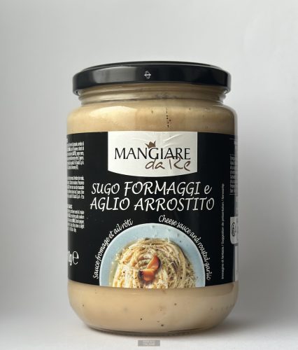 Mangiare sajtos fokhagymás szósz, 410g