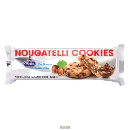 Merba mogyorókrémes csokiskeksz, 150g