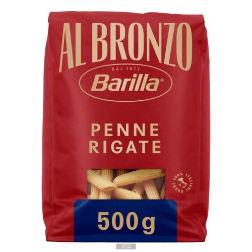 Barilla BronzoPenne Rigate n.352 tészta, 500g