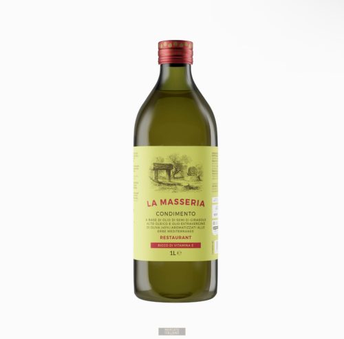 La Masseria napraforgóolaj és extraszűz olivaolaj keverék, 1l