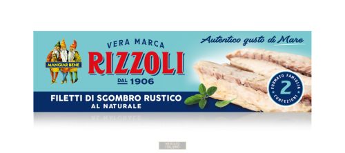 Rizzoli makrélafilé sós vízben, 180g